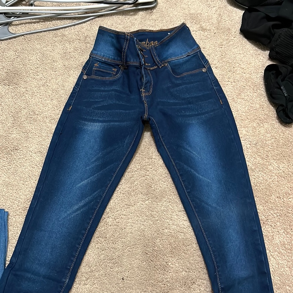 High rise Bamboo jeans